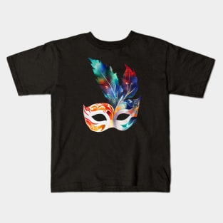 Masquerade mask Kids T-Shirt